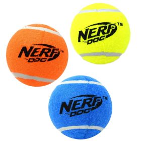 3-Pack 2.5" Squeaky Tennis Balls for Dogs â€“ Durable, Lightweight, Dishwasher Safe Fetch Toy