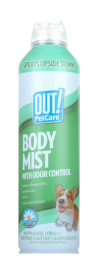 OUT! Fresh Scent Body Mist Spray Cologne for Dogs - 6.3oz.