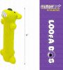 Original Loofa Latex Dog Toy  Squeaky Toy Dogs