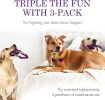 Tough Dog Toys  3 Pack Dog Toy for Large Dogs