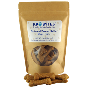 Oatmeal Peanut Butter Dog Treats