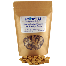 Peanut Butter & Banana Dog Training Treats