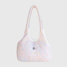 Chantel Tweed Dog Carrier (Color: Candy)
