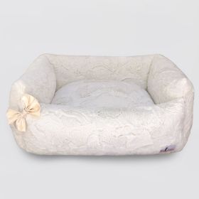 Dolce Vita Dog Bed Collection (Color: Ivory)