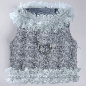Envogue Dog Harness (Color: Platinum, size: XS)