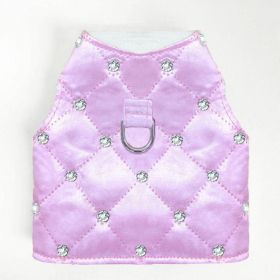 Glamour Baby Dog Harness (Color: Blush, size: XS)