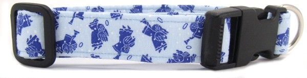 Christmas Angels Dog Collar (size: XS)