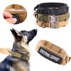Pet Collar For Dog Adjustable Nylon Outdoor Dog Collars For Medium Large Dogs; Dog Collar