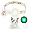 For AirTag Tracker Silicone Cover Small Daisy Pet Collar Dog Collar