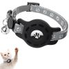 For AirTag Tracker Locator Protective Case Reflective Pet Collar