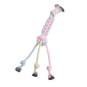 Dog toys molars bite resistant cotton rope ball cotton rope cat dog toys dog toys (Color: Centipede ball)