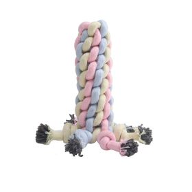 Dog toys molars bite resistant cotton rope ball cotton rope cat dog toys dog toys (Color: Corn cob)