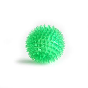 Dog Vocal Toys Puppy Spike Toy Small Dog Spike Pet Molar Toy Pet Toy (colour: 6.5CM green 2pcs)