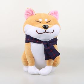 Cute Plush Action Figure Akita Dog Pillow Plush Toys (Color: Brown)