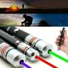 1pc Laser Pointer Laser Pen Laser Flashlight Portable Handheld Flashlight For Cats Dogs Pet Interactive Toys Laser Presentation (Two AAA Battery Not I