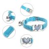 Pet Collar Adjustable Soft Collar With Bell For Kitten Cats