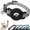 For AirTag Tracker Locator Protective Case Reflective Pet Collar