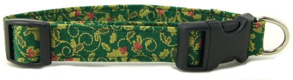 Golden Holly Dog Collar (size: X-Small)