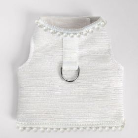 Isabella Dog Harness (Color: Ivory, size: MD)