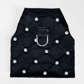 Glamour Baby Dog Harness (Color: Caviar, size: LG)