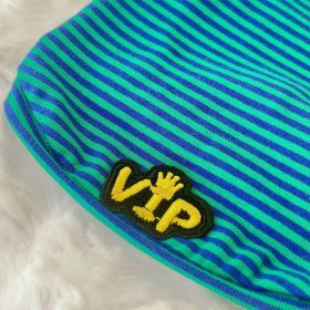 VIP Baby Dog Tee (Color: Striped Green, size: XXS)